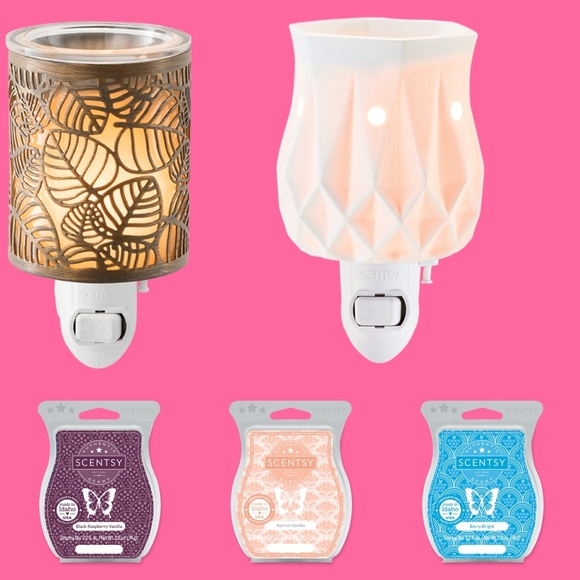 Mini night light warmers+wax bundle - Picture 3 of 3